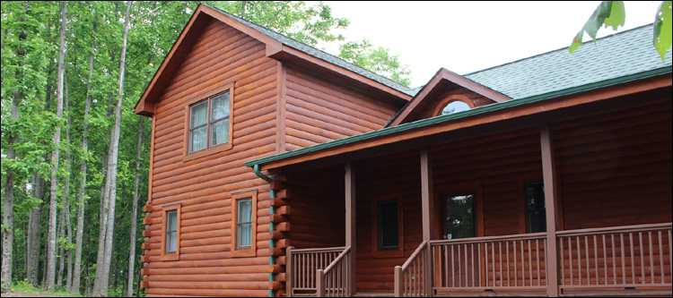 Log Home Staining in East Bend,  North Carolina